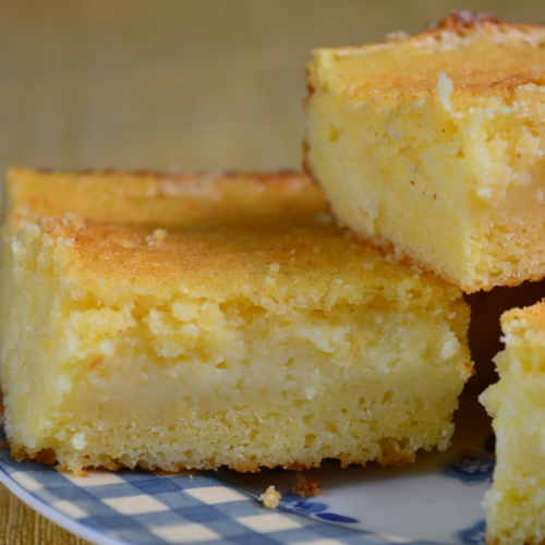 Receita de bolo de fubá cremoso