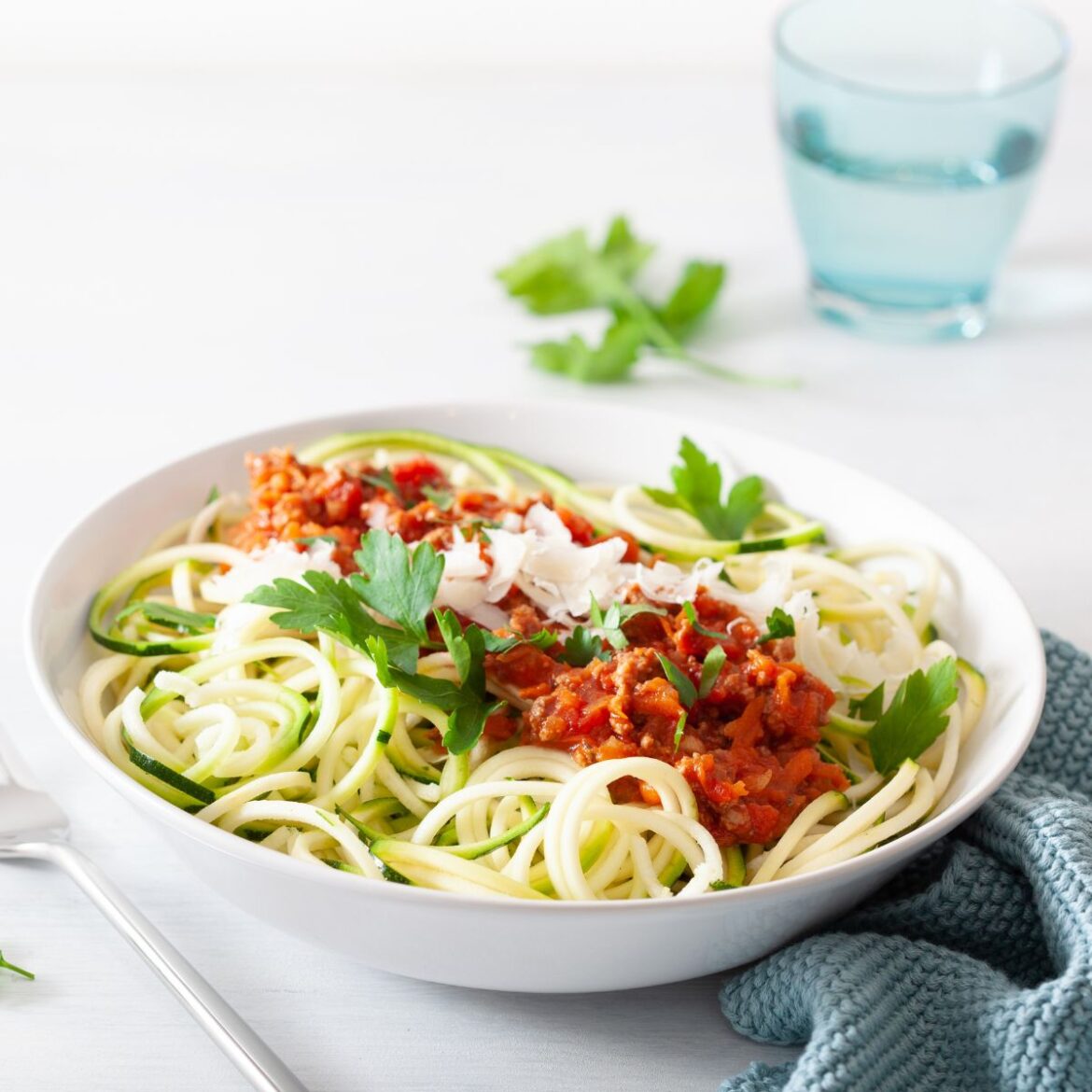 Macarrão de abobrinha Macarrão de abobrinha